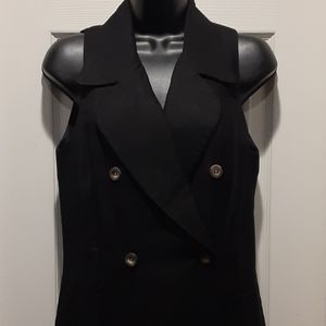 Double breasted work dress